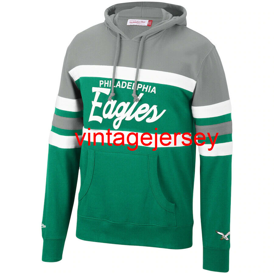 

Philadelphia Mitchell & Ness Head Coach Pullover Hoodie S-3XL, Green
