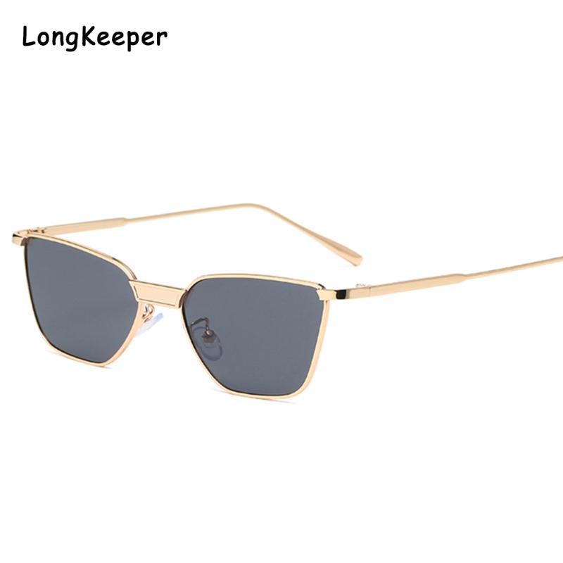 

Retro Polygon Sunglasses Men Women Luxury Yellow Black Lens Square Sun Glasses Vintage Small Travel Shades Driving Eyewear UV400