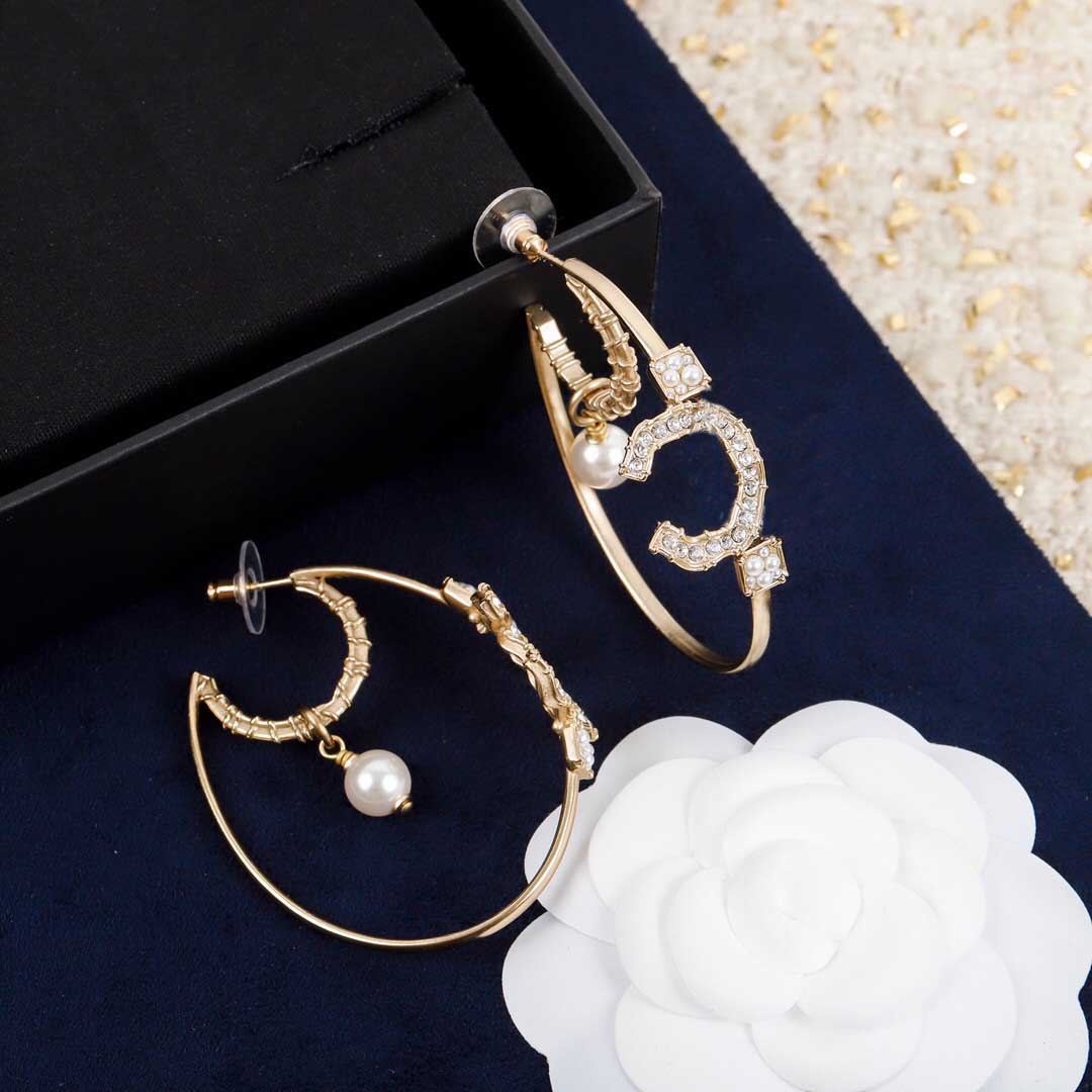 

2021 Luxurious quality drop earring with diamond for women wedding jewelry gift free shipping PS3499