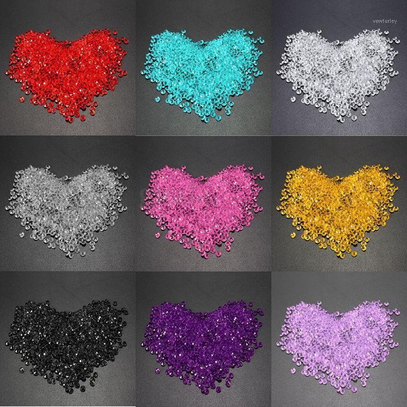 

2000pcs 4.5mm Acrylic Diamond Confetti Wedding Decoration Crafts Diamond Confetti Table Scatters Clear Crystal Centerpiece Party1