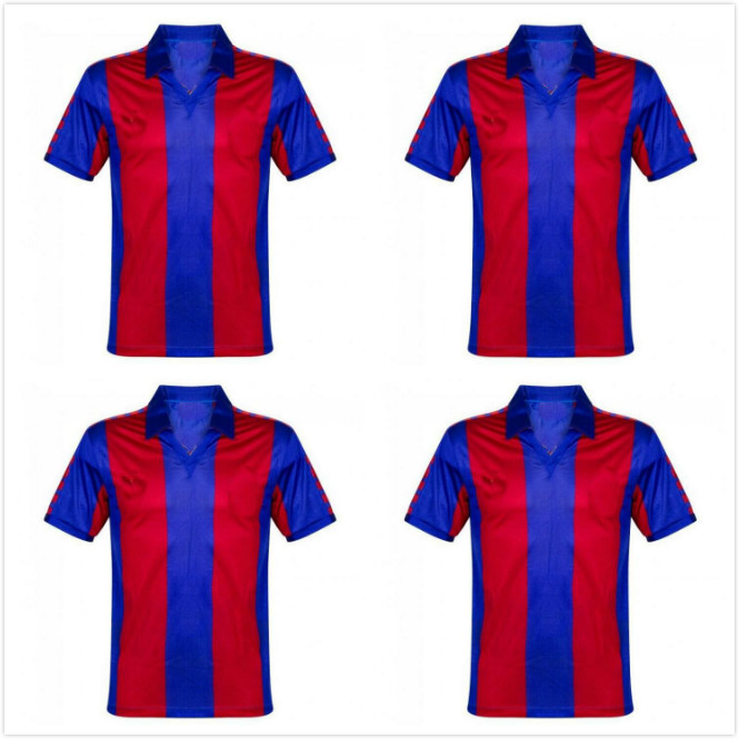 

82 83 Maradona retro jersey 1982 1983 1997 FIGO XAVI RONALDO RONALDINHO 08 09 RIVALDO GUARDIOLA Iniesta 100 Year PIQUE XANI Football shirts, Blue