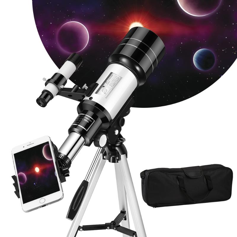 

150X Refractive Space Telescope Astronomical Telescope MonocularOutdoor Travel Spotting Scope with Tripod Outdoor
