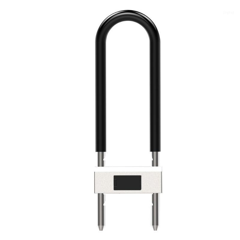 

Newest Intelligent Fingerprint U Lock U-Shapedlocker Sliding Door Car Motorcycle Bike Padlock Window Password Waterproof1