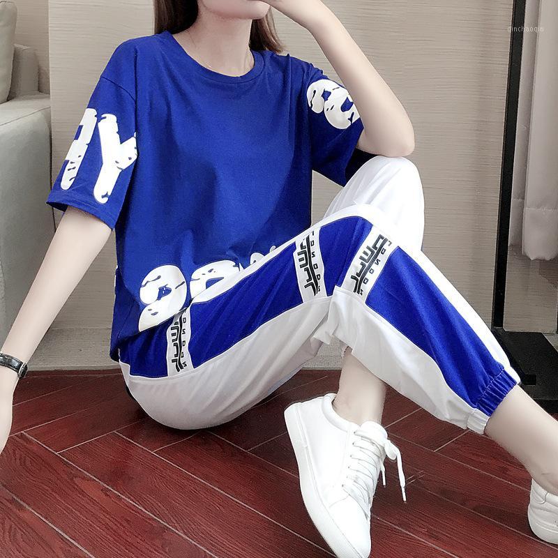 

Sports Set Women Yoga Shirts Loose Gym Fitness Outdoor Sport Running Training Two Piece1, Black