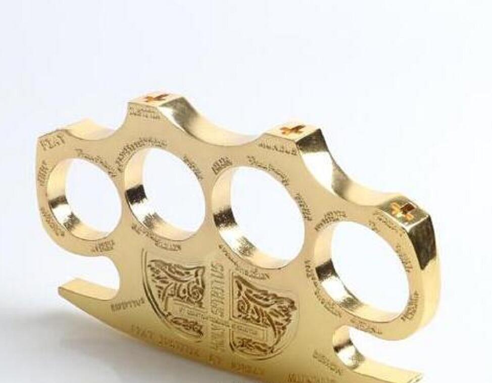 

Designer luxury detective brass joint dust collector gold silver powerful damage safety equipment self-defense tool high quality456544