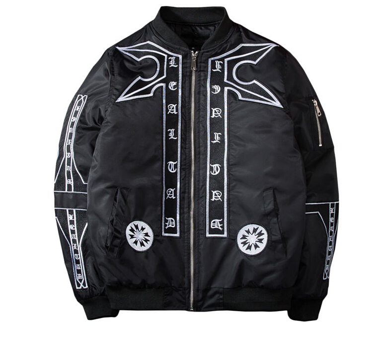 

Masculine Spring New Jacket with Casual Male Zipper Streetwear Hip Hop Fine Fit Pilot Men's Clothes I0ap, The shown