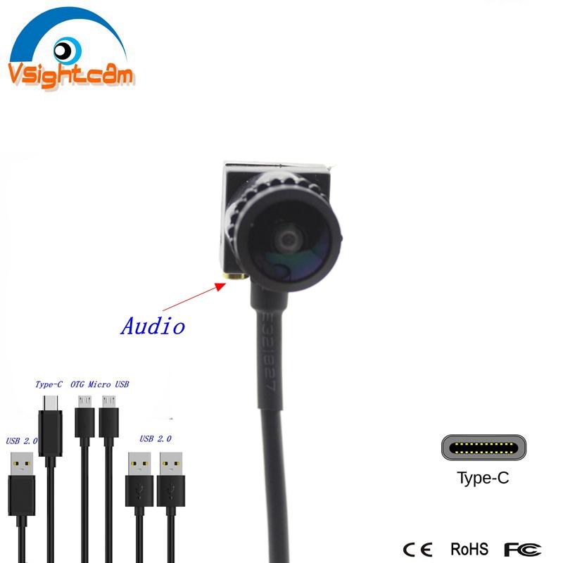 

1080P Wide Angle Micro USB Camera With Audio OTG CCTV Camera For Android Mobiles Mini USB