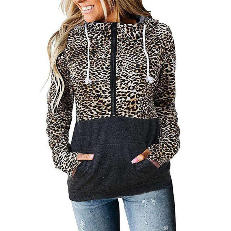

Women Prints Long Sleeve Color Block Pocket Sweatshirt Pullover Top Blouse Durable Enough Comfortable Sweat Oversize Femme, White