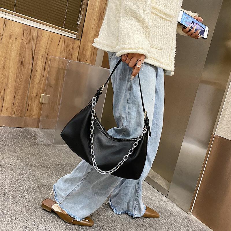 

Simply Crossbody Bags Lady Chain Travel Small Handbags Zebra Printed PU Leather Shoulder Messenger Bag for Women 2021, Beige