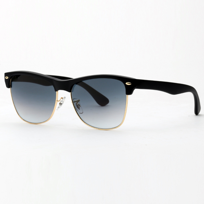 

high quality nylon frame Sunglasses women men oversized style real top quality sun glasses All accessories included, White;black