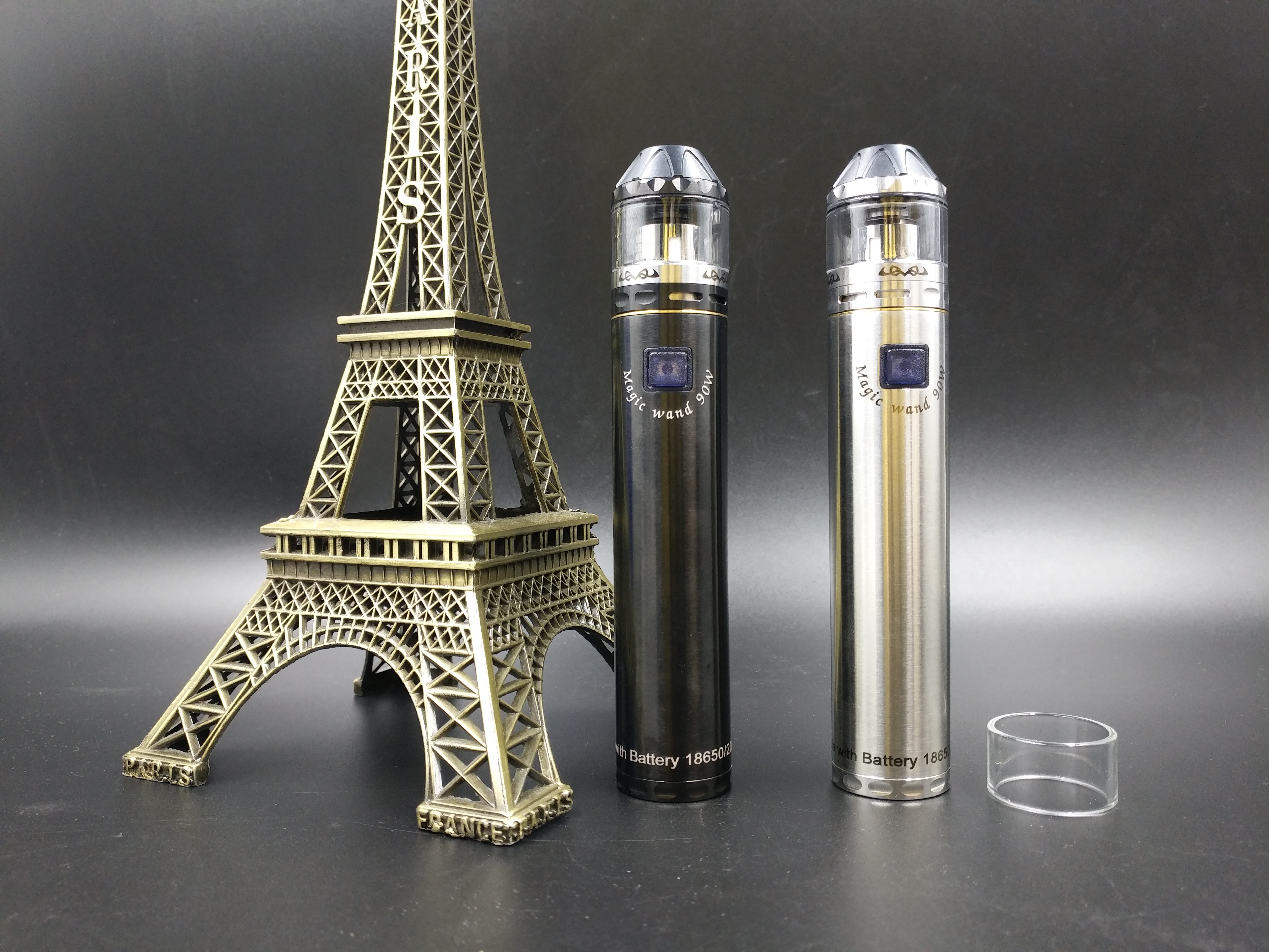 

E-Cigarette Kit Magic wand 21700 90W kit Electronic cigarette set Atomizer Capacity Light Display vapor with good quality