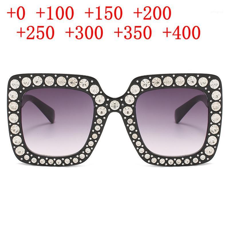 

Sunglasses Diamond Reading Glasses Mens Fashion Frame Women Oversized Prescription Presbyopic Eyeglasses With Diopter NX1