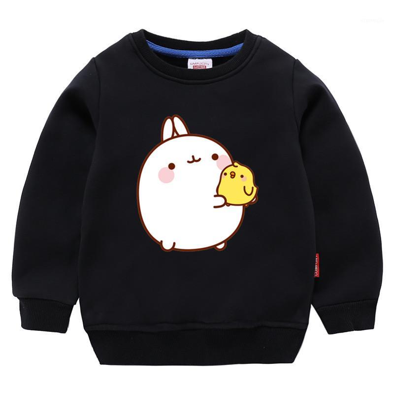 

Children Molang and Piupiu Sweater Children's Autumn and Winter Sweatshirt Hoodie Christmas Black Friday Gift Clothing1, Luck bag