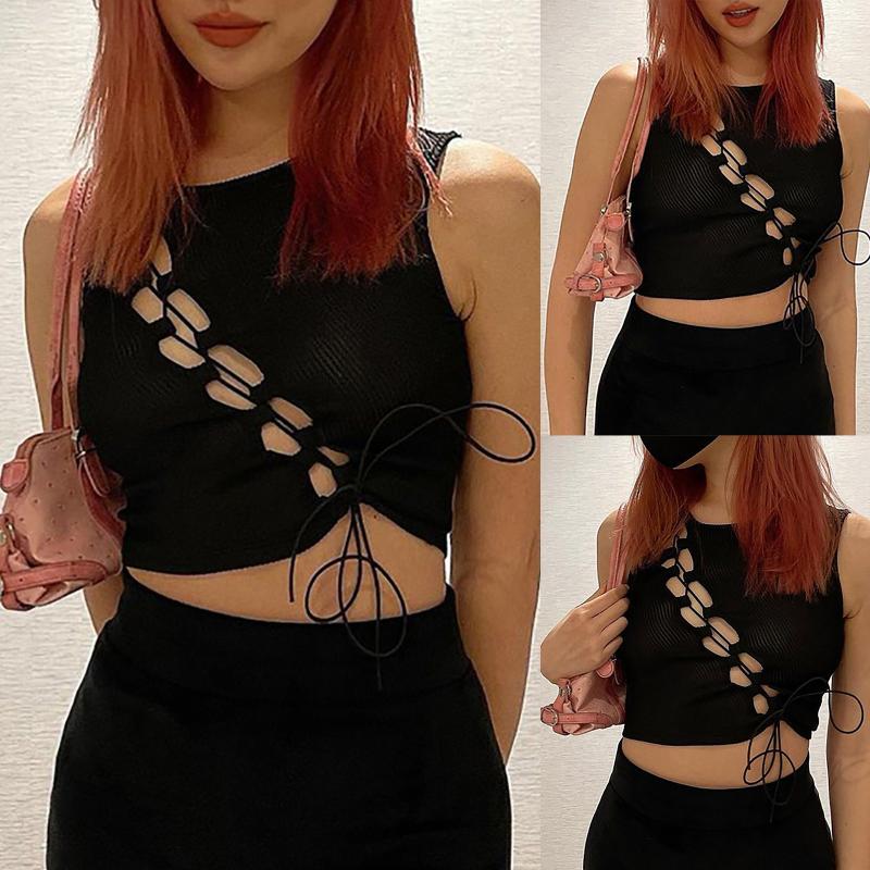 

Women' Crop Tops Sexy Comfortable Tops Solid Color Vest Sexy Sports Woman Gym Tight Bra Women Push Up Wireless Crop, Black