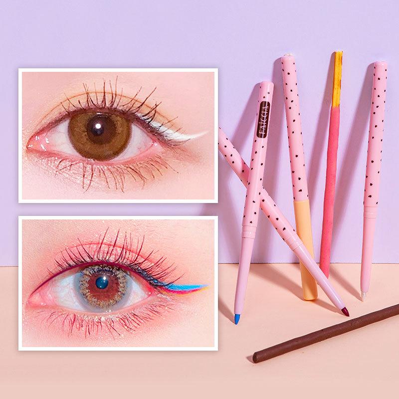 

Biscuit Color Eyeliner Pen Glue Stick Waterproof Long-lasting No-Smudge Novice Eyeliner Extreme Thin Cosmetic TSLM2, 04