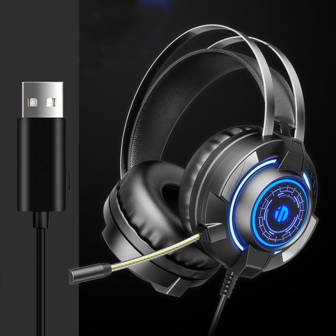 

71 Channel Version Inphic G2 Colorful Gaming Listening and Defensive Position Wired Headset with Microphone Cable Length 2m