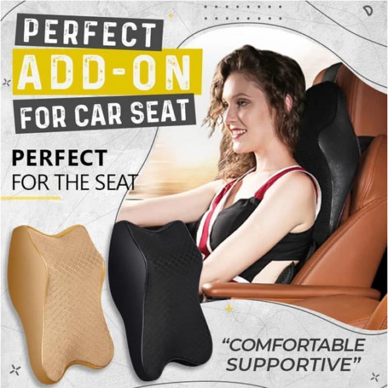 

Cars Seat Headrest Pad Memory Cotton Foam Pillow Head Neck Resravel Support Breathable Mesh Fabric + Memory Foam1