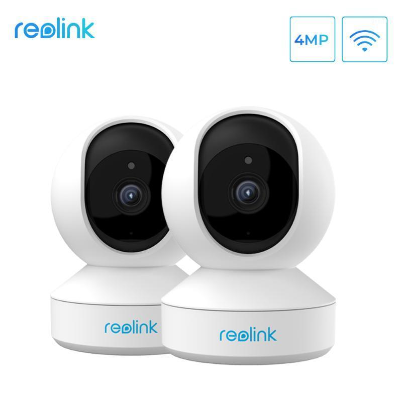 

Reolink 4MP Baby Monitor 2Pack Pan/Tilt WiFi Camera 2.4G/5G 4MP Full HD WiFi Video Camera Indoor Home Security IP E1 Pro1