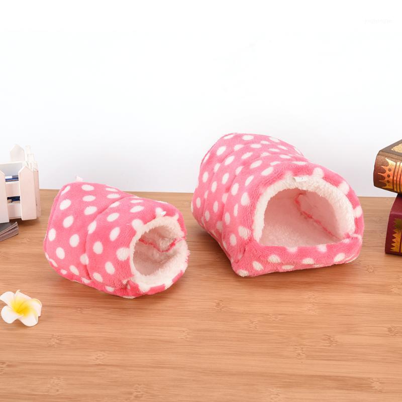 

1 Pcs Hamster Nest Winter Warm House Soft Pets Pig House Hamster Rat Squirrel Cage Nest 3 Size1