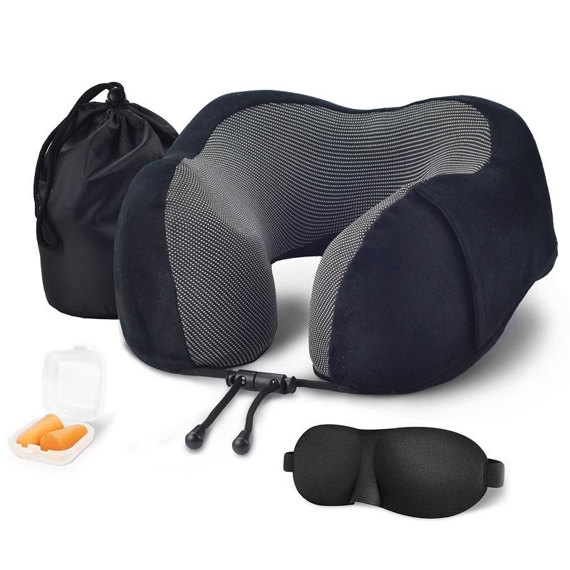 

1PC U-Shaped Hump Soft Slow Rebound Memory Foam Pillows Travel Pillow Solid Cervical Health Care Neck Pillow Drop Shipping
