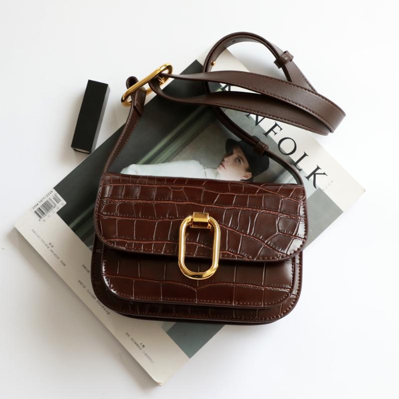 

Retro Women Real Leather Handbag Small Mini Lady Fashion Underarm Bag Daily Messenger Bag Girls Coin Purse Handbag, Black