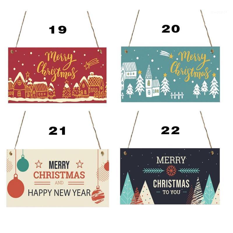 

*Wooden Shaped Embellishments Hanging Ornaments for Christmas Decoration1
