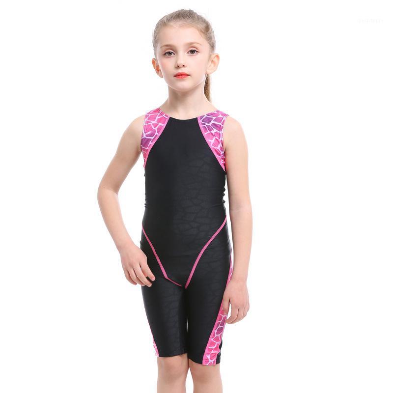 

New Girls Swimsuit Professional Sport Swim Suit Children Swimming Suit One-Piece Swimwear For Kids Pool Training Bathing1