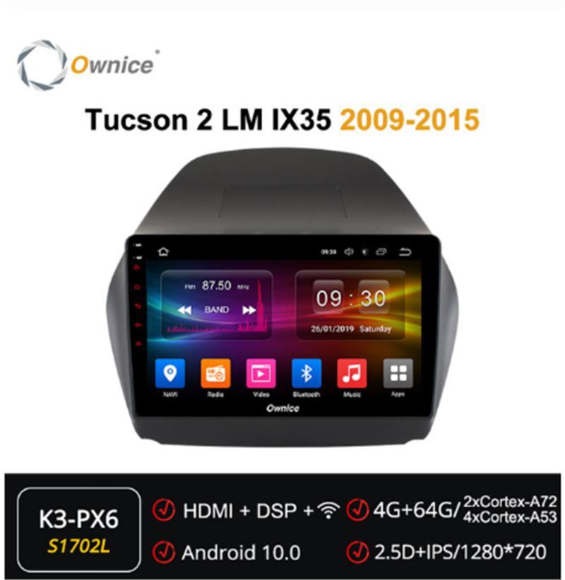 

Ownice 2Din Android 10.0 Octa Core Car DVD Player Auto Radio GPS Navi ForHyundai Tucson 2 LM IX35 2009 - 2021 Multimedia DSP 4G