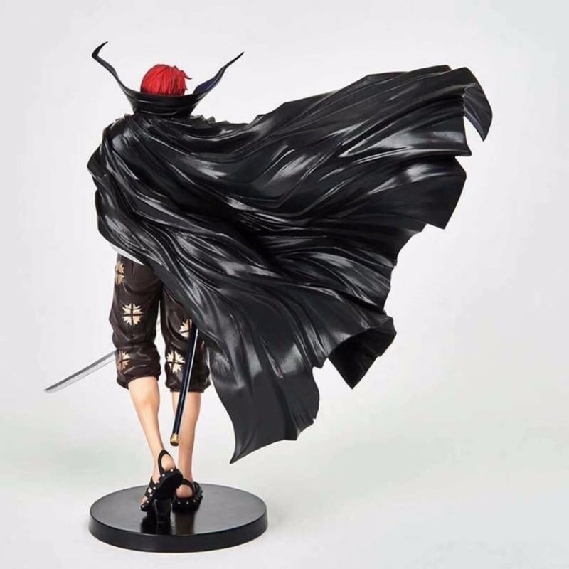

One Piece 19cm Anime Figure Shanks Grand Line The Battle Over The Dome Red Hair Pvc Action Figure Collectible Model Toys Doll X0503
