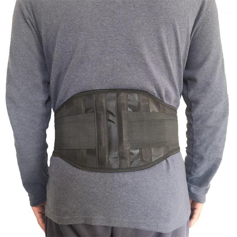 

Adjustable Waist Tourmaline Self heating Magnetic Therapy Back Waist Support Belt Lumbar Brace Massage Band With 20 Magnetes1, Black