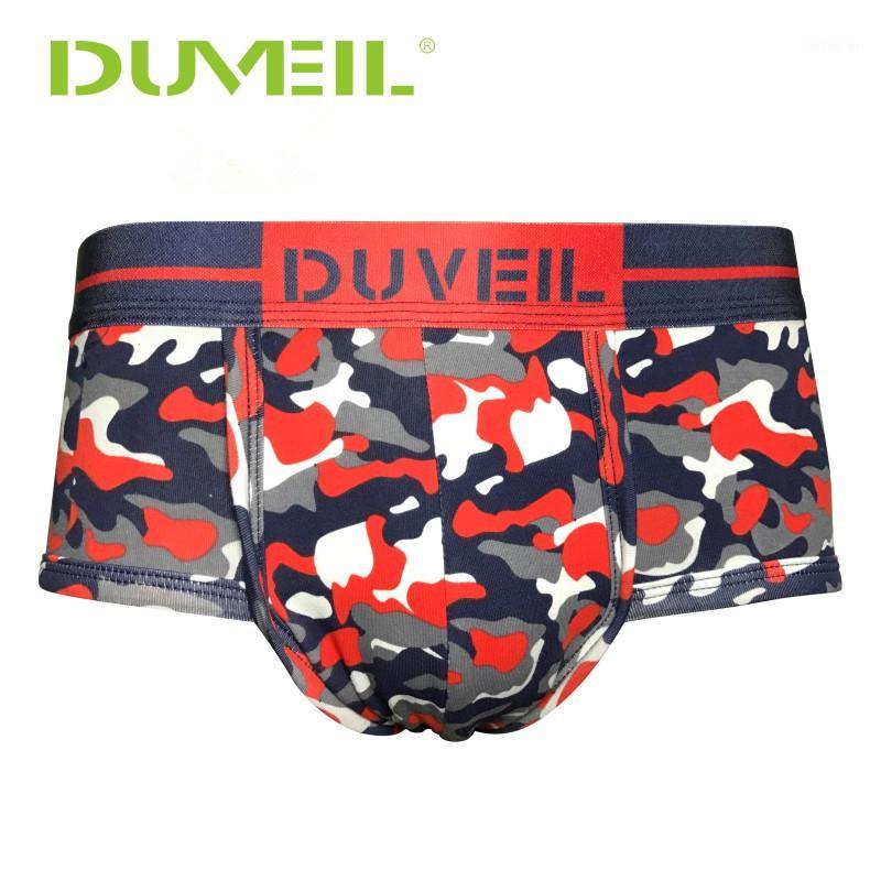 

DUVEIL 2Pieces/Lot Men Camouflage Printed Red/Green Underpants Briefs Sports Underwear Sexy Mens Underpants Outdoor Knicker1, Camouflage green