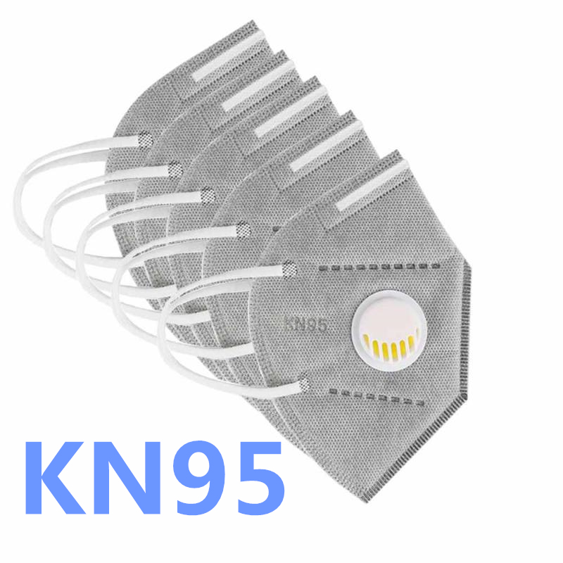 

Free Shipping! Face Mask with Valve Reusable Mask Anti Pollution Dustproof Filter In Stock Fast Delivery