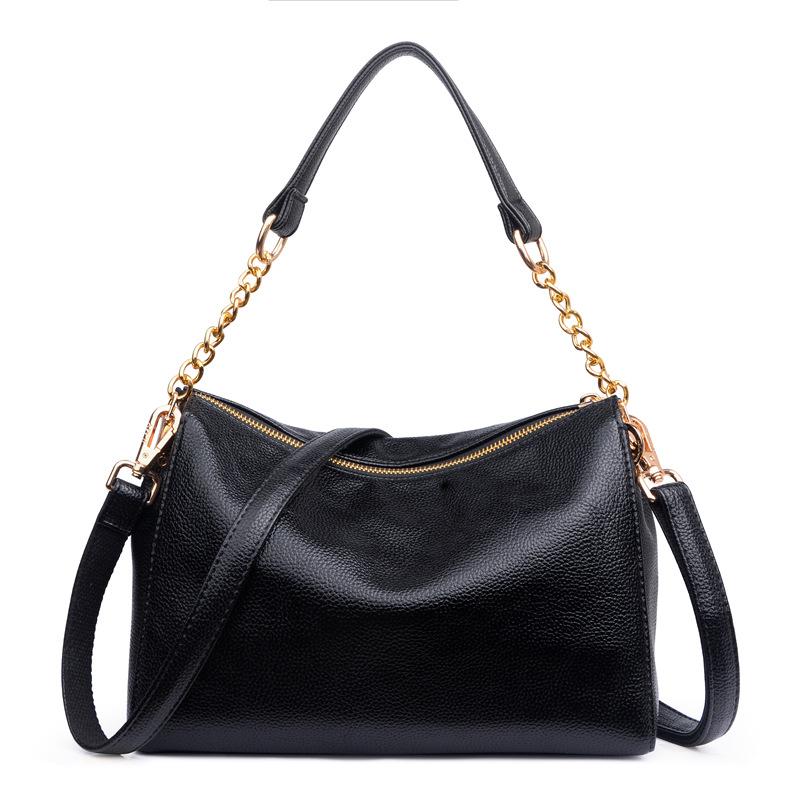 

Fashion Baguette Bag 2021 Leather Women Shoulder Bag Black Red Purple Navy Handbags Ladies Sac A Main Bolsos
