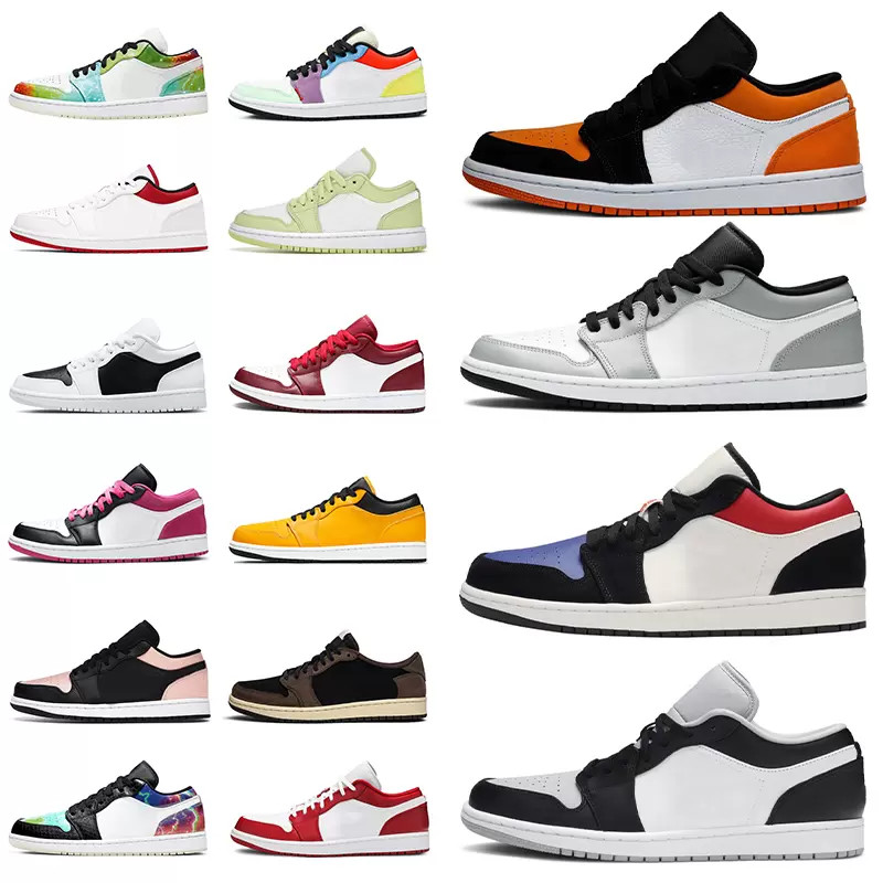 

Jumpman 1 Low Basketball Shoes 1s Women Mens designer casual shoes Arctic Punch Trainers Fragment Varsity Red Chicago Flip Grey Elephant Paint Drip Sports Sneakers, Do not choose;other color;contact me