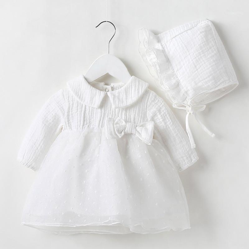 

2021 Infant Christening Dress Newborn clothing Baby Girl Clothes&Dresses Cotton Princess 0-12 Months Baby Baptism Dress1, Beige