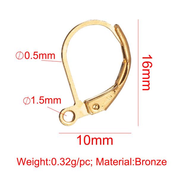 

Silver plated copper EAR HOOK EARRING hook