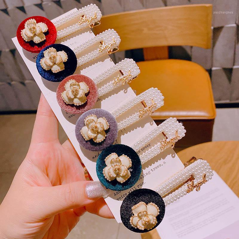 

INS Boutique pearl women hair clips princess flower girls designer hair clips fashion women barrettes accessories for1, Multi-color