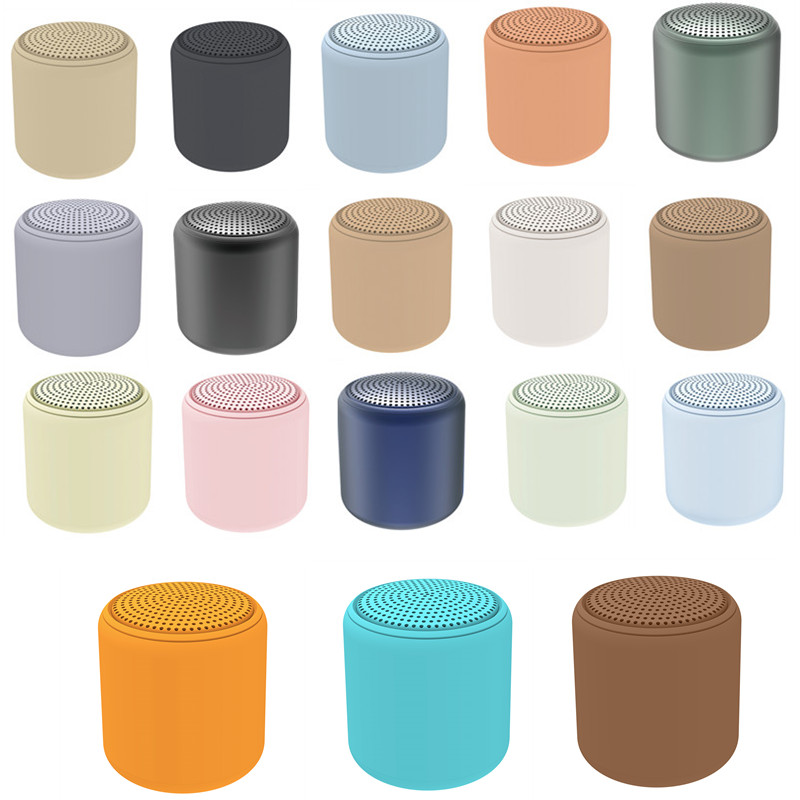 

Macaron Mini Wireless Bluetooth Speaker Stereo Speaker Portable Waterproof Built-in Microphone Supported Music Subwoofer Mp3 Player