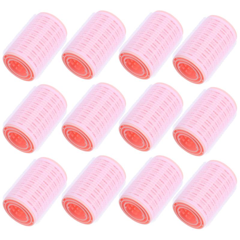 

12pcs Wave Hair Rollers Self Grip Rollers DIY Wavy Hair Curlers Curling Tools