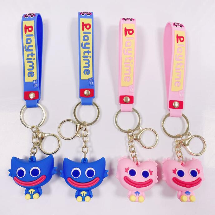 

Fashion Movies Huggy Wuggy Toy Poppy Playtime Key chain Kids Gift
