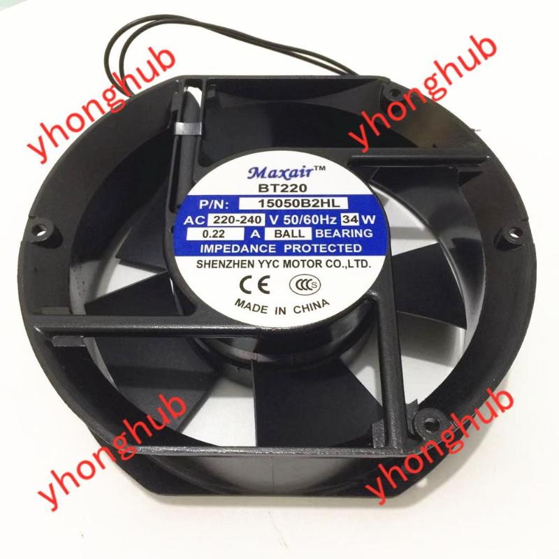 

Maxair 15050B2HL AC 220V 240V 34W Server Cooling Fan