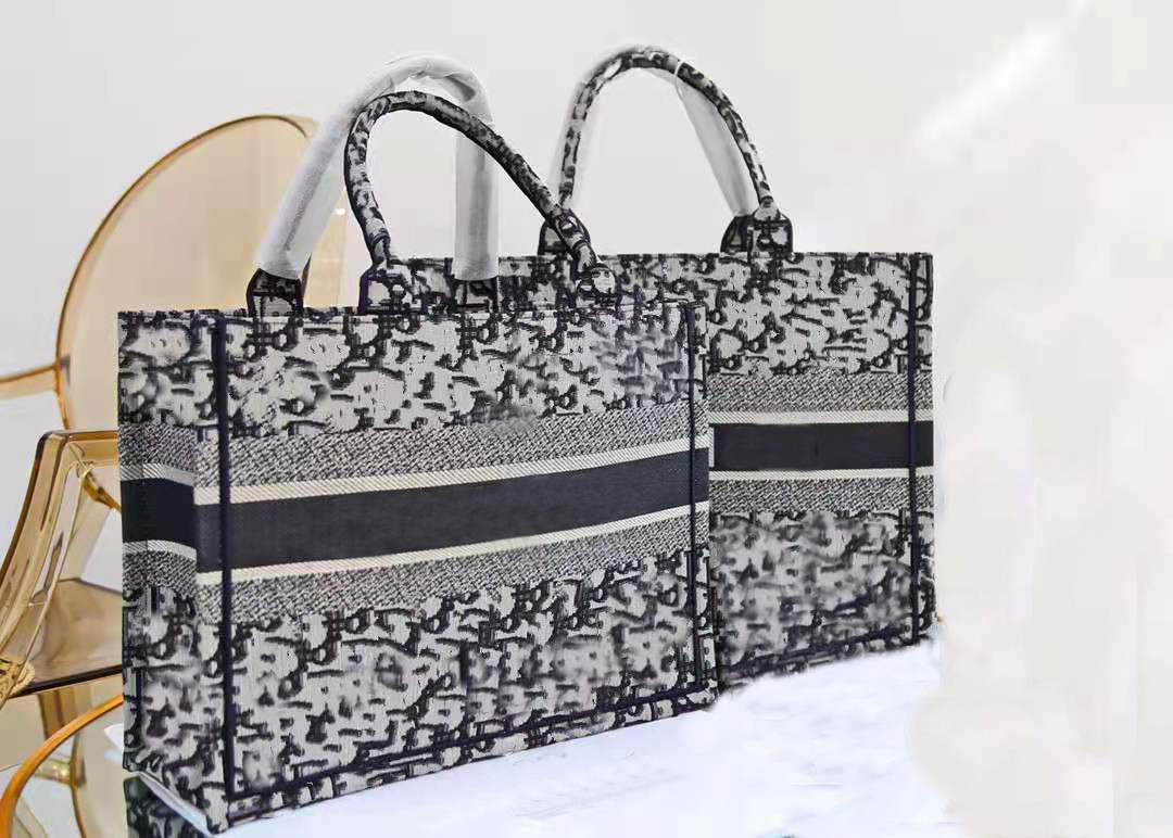 

Canvas Embroidery Joker Single Shoulder Tote Multi Function Bag Beach Messenger Bags Woman Totes Handbags Women High Quality Girls, Customize