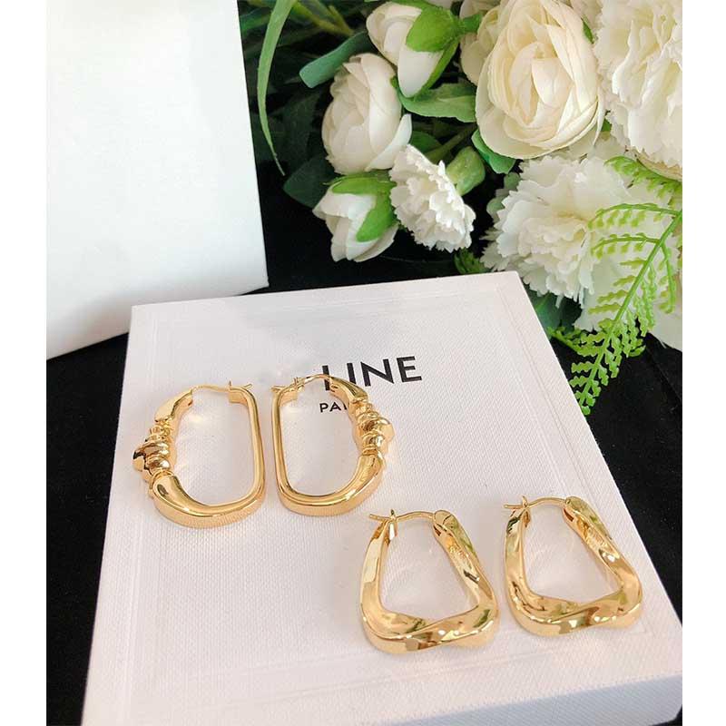 

Cosmicchic 2020 Runway Geometric Rotation Big Earrings For Women Girl's Charm Minimalist Earrings Fashion Jewelry Ear Rings