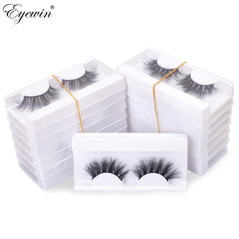 

Eyewin False Eyelashes Lashes 3D Mink Lashes 100% Handmade Cruetly Free Soft Natural Long Makeup Eyelashes For Bulk Wholesale