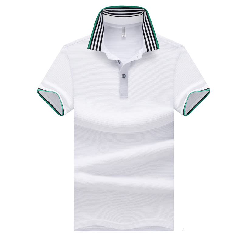 

Faliza Breathable Mens High Quality Summer Fashion Polo Shirt Slim Fit Design Men's Polos Shirts Male Tops Tx106, Black
