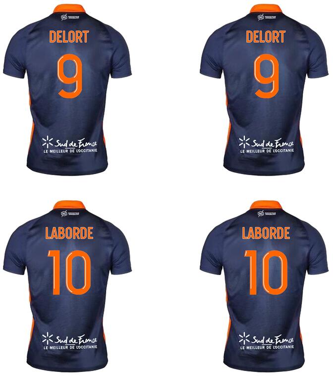 

20 21 Maillot Montpellier HSC soccer jerseys 2021 DELORT maillot de foot SAVANIER LECOMTE LABORD CHOTARD MAVIDIDI football shirtWEQAXZ, Home