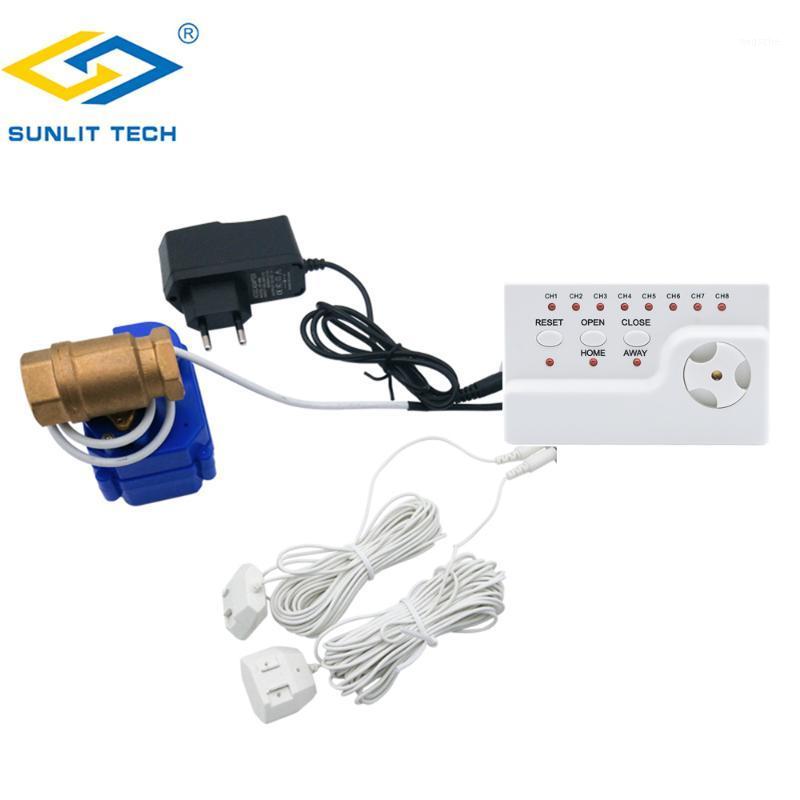 

Water Leakage Sensor Alarm 1/2" DN15 Valve Protection against Water Leaks Flood Alert Overflow Detector For Smart House Security1