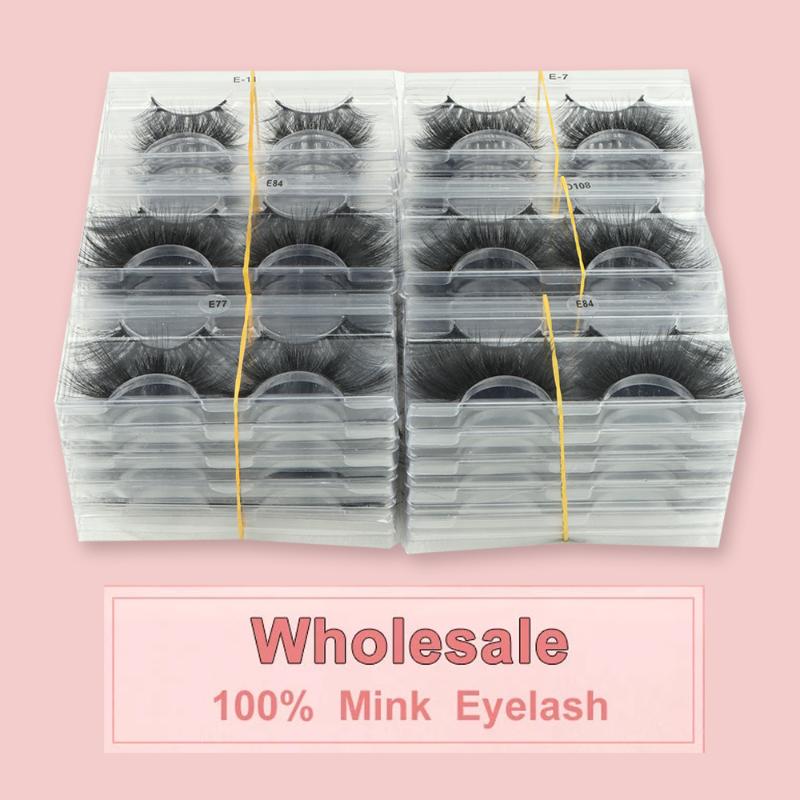 

Wholesale 25mm Mink Eyelashes Handmade Dramatic Curly Soft Lash Fluffy Natural False Eyelashes Thick Long 3d Fake Lashes
