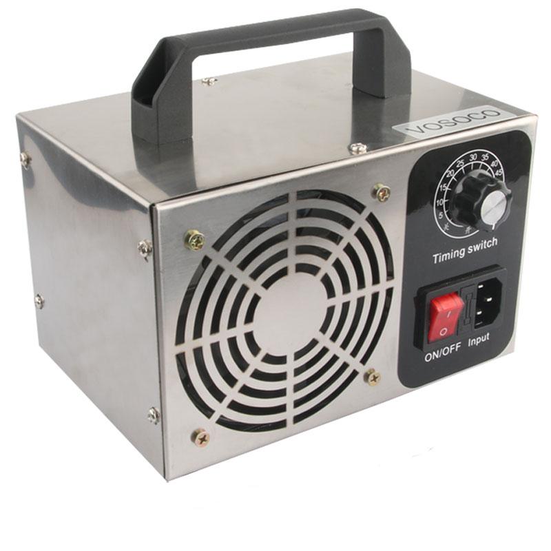

Ozone Generator 10g/h Ozone Machine Air Purifier 100-240V Air Purifier Metal Deodorization Sterilization Household Equipment