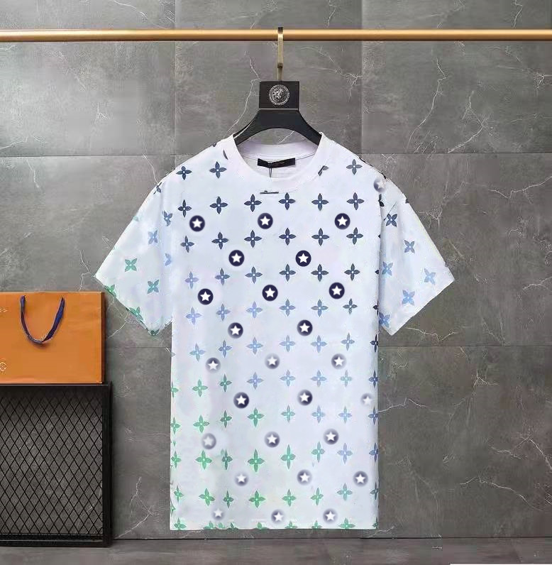 

Luxury high quality Men' T-Shirts Top Designer women' 2022 new summer round neck sweat absorbing short sleeve outdoor breathable printed top couple' clothes, Beige